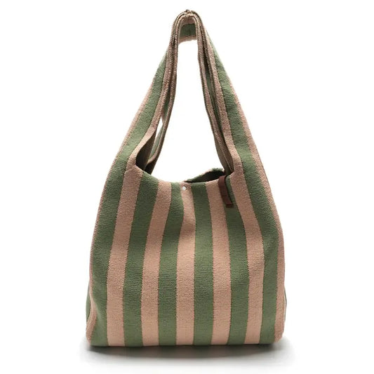 Stofftasche khaki/beige