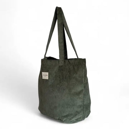 Shopper Tasche Cord-Stoff