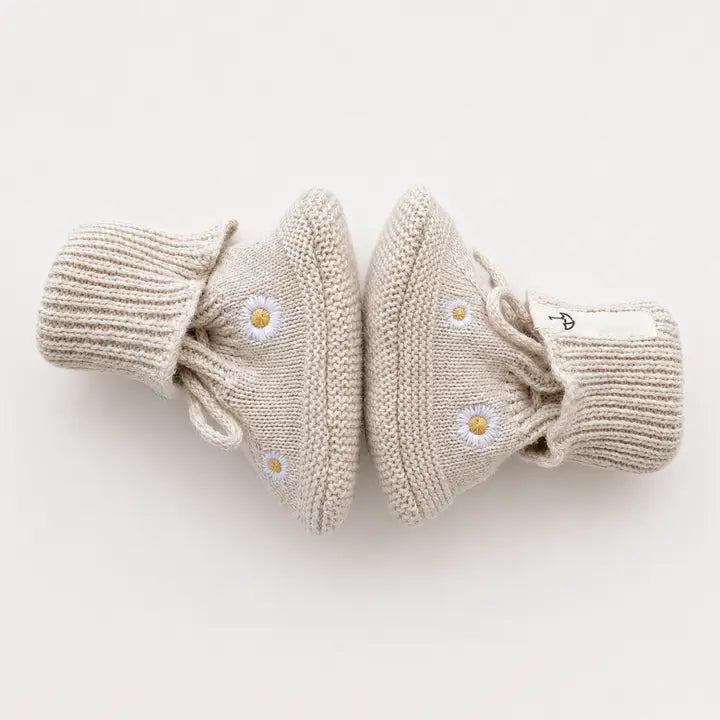 Baby-Booties Blume