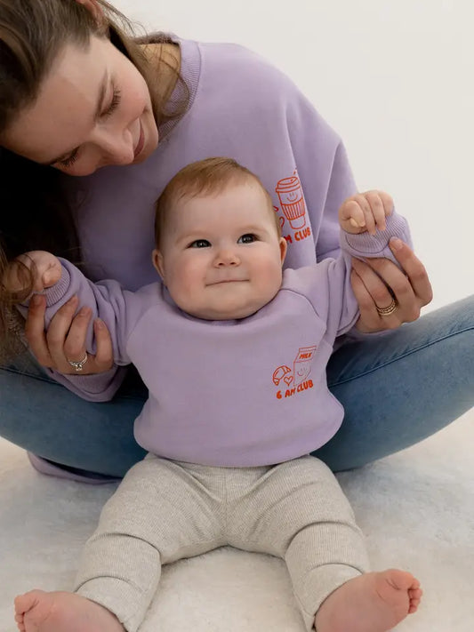 Sweatshirt flieder Mini