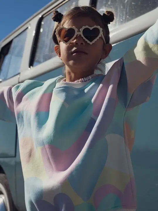 Kids Oversize Sweatshirt pastell