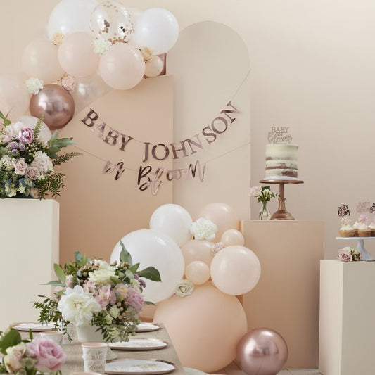 Balloons - Baby in Bloom - Flower Confetti