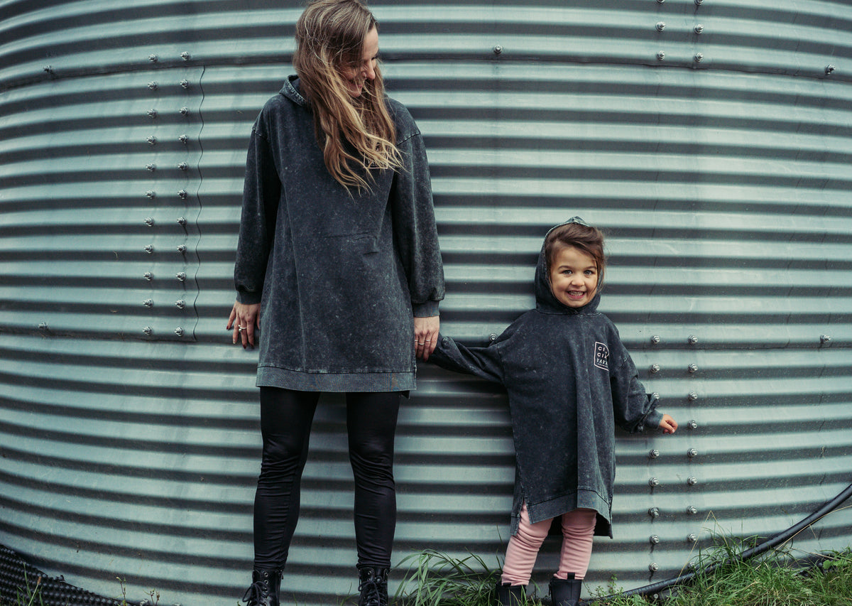 Mini Hoodie Kleid DZORA