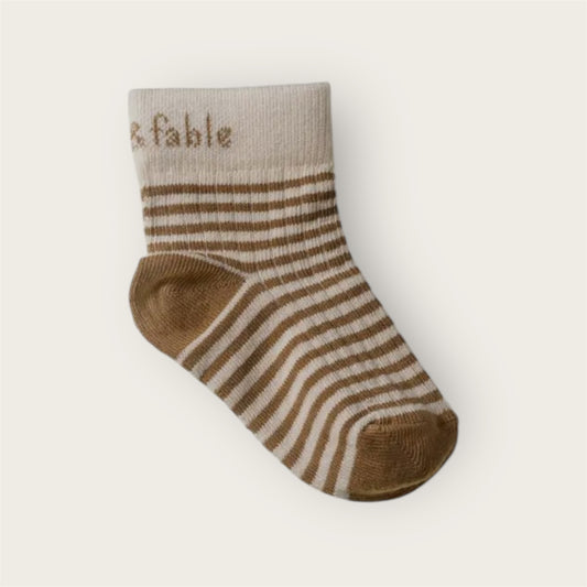 Socken - Bronzestreifen