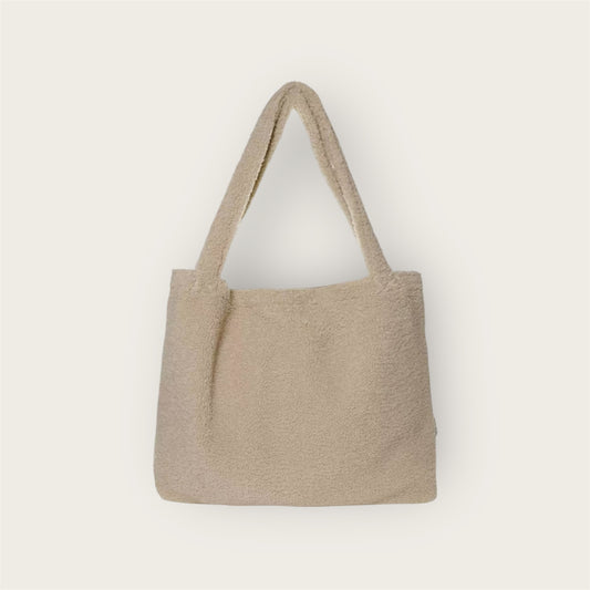 Teddy Mom Bag - Beige