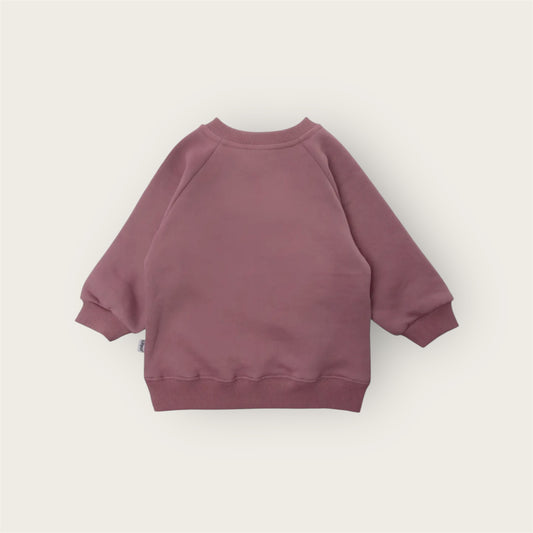 Sweatshirt in rosè Croissant