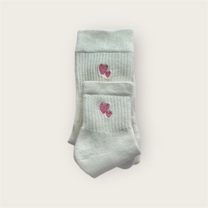 Heart Socks Peony
