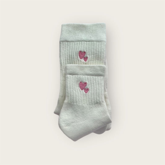 Heart Socks Peony