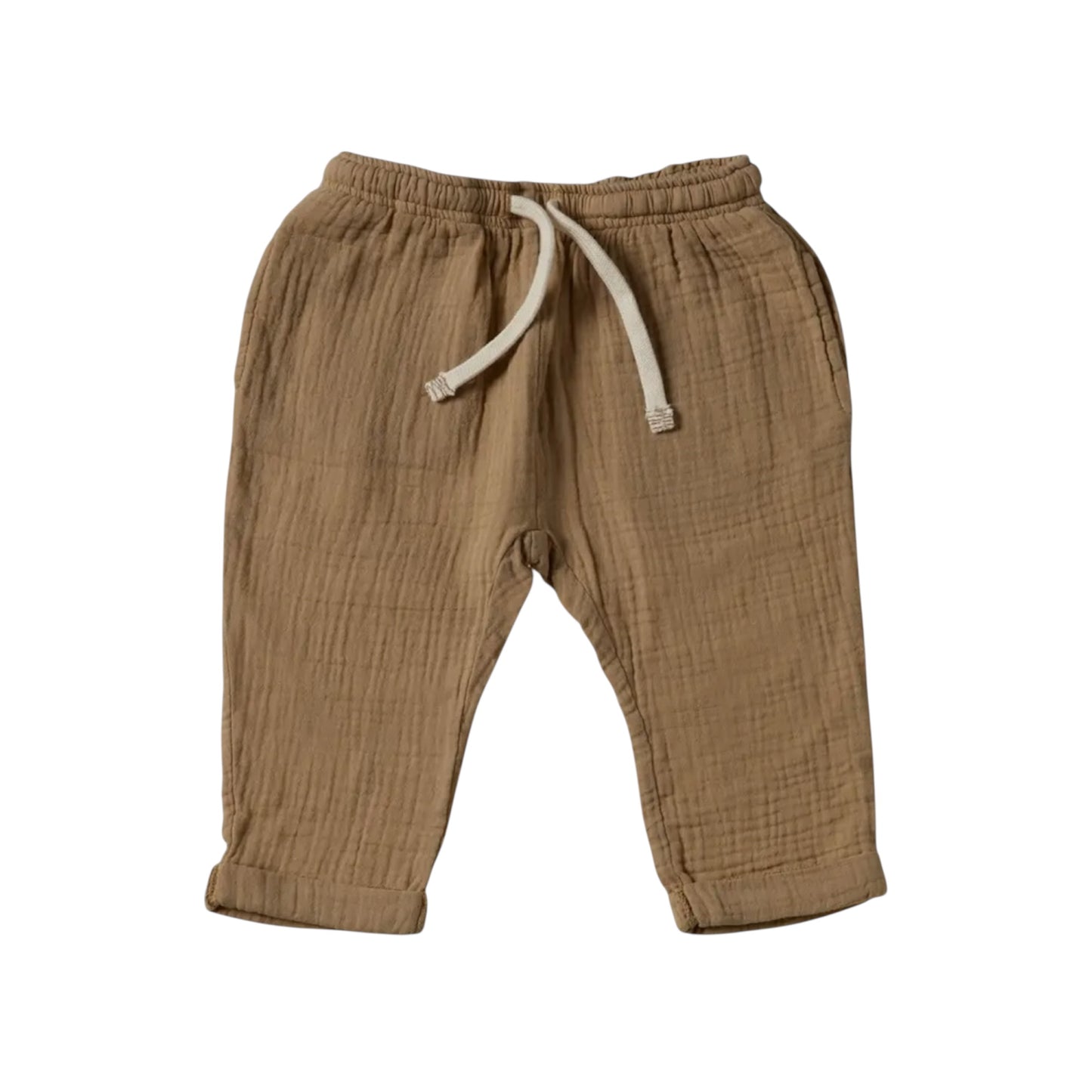 Mullhose - braun Bio Baumwolle