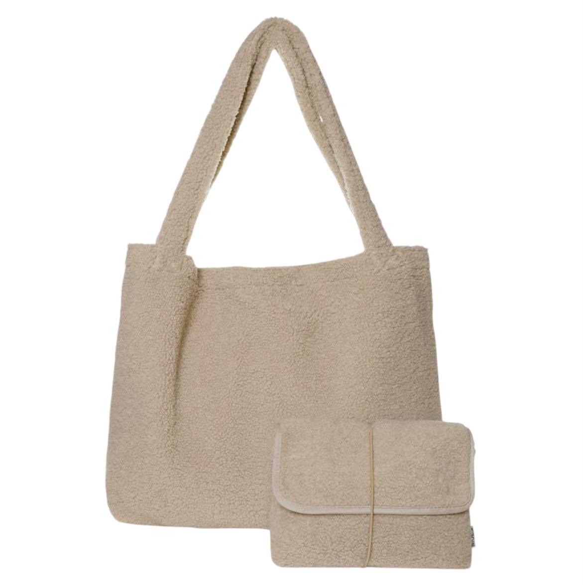 Mum Bag & Wickeltasche Teddy - beige