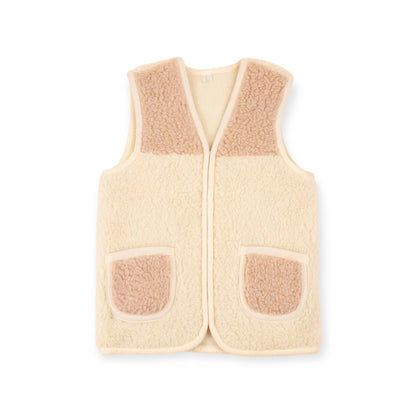 Mum Wollweste pastell