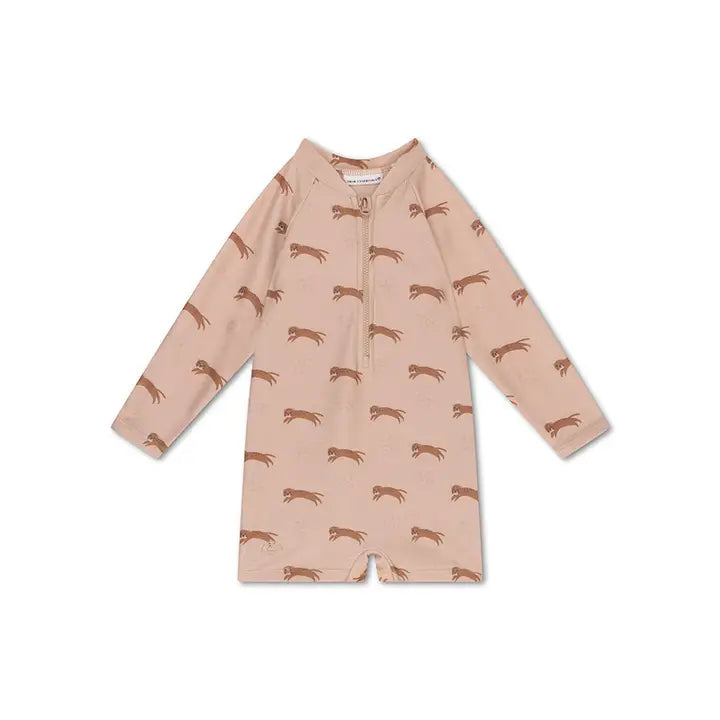 UV-Badeanzug Jungen - Beige -