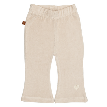 Kids Velvet Hosen Silbergrau