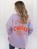 Sweatshirt flieder Mum