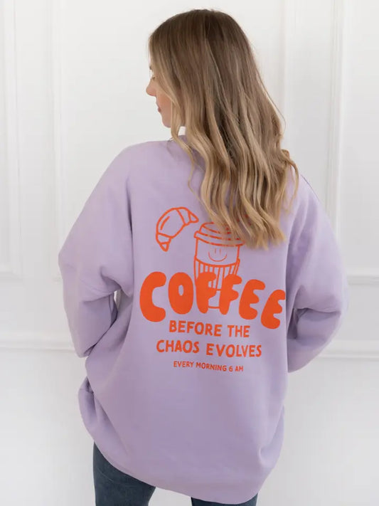 Sweatshirt flieder Mum