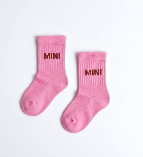 MINI Socken Pink (Partnerlook mit Mom)