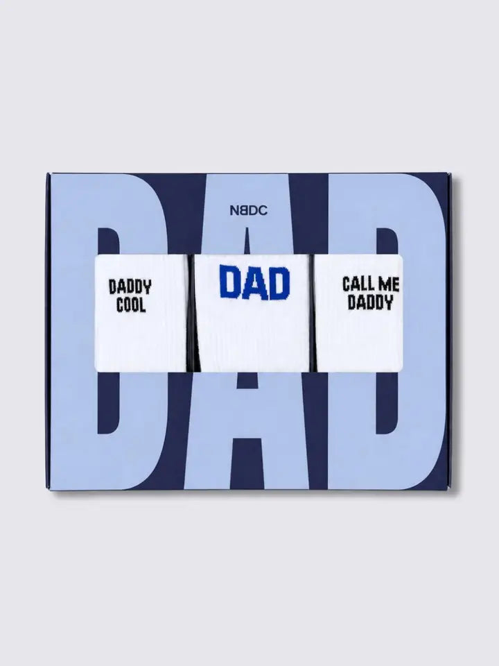 3er Pack "Daddy Cool" Socken