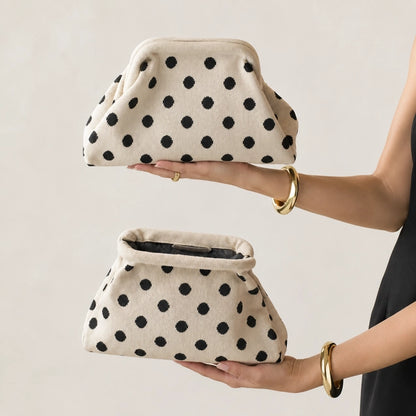 Damen Tasche/Kosmetiktasche Punkte