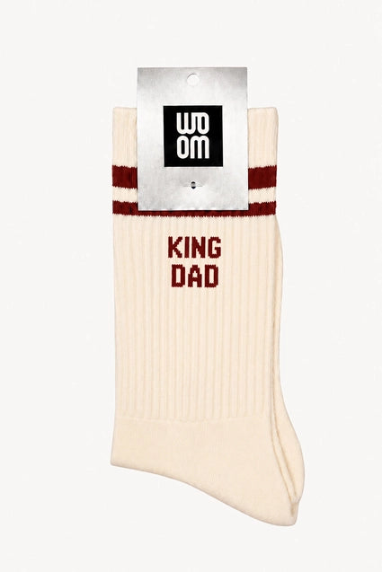 Herren-Socke KING DAD - Bordeaux