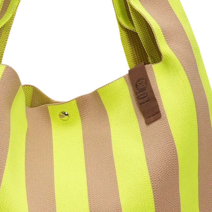 Stofftasche gelb/beige