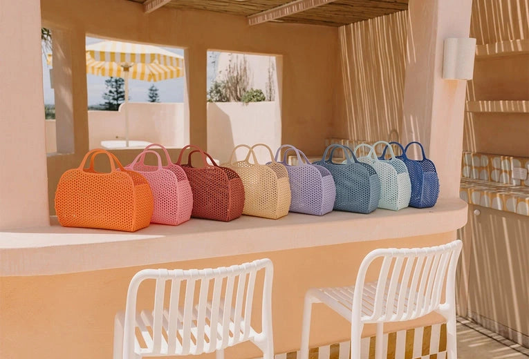 Retro Spielzeug - und Strandtasche