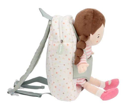 Rucksack für Kind und Puppe