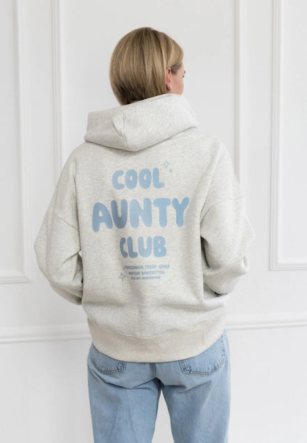 Hoodie grau Cool Aunty Club