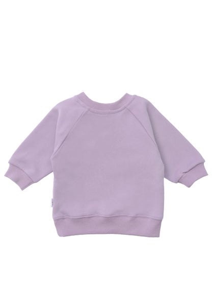 Mini "Aunties Bestie" Sweatshirt flieder Partnerlook