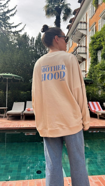 Sweater "Motherhood" Blau
