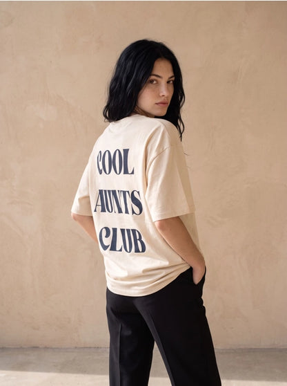 Oversize T-Shirt "COOL AUNTS CLUB"