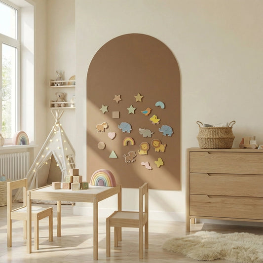 Magnettafel für Kinder Karamell