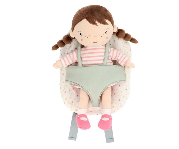 Rucksack für Kind und Puppe