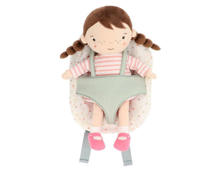Rucksack für Kind und Puppe