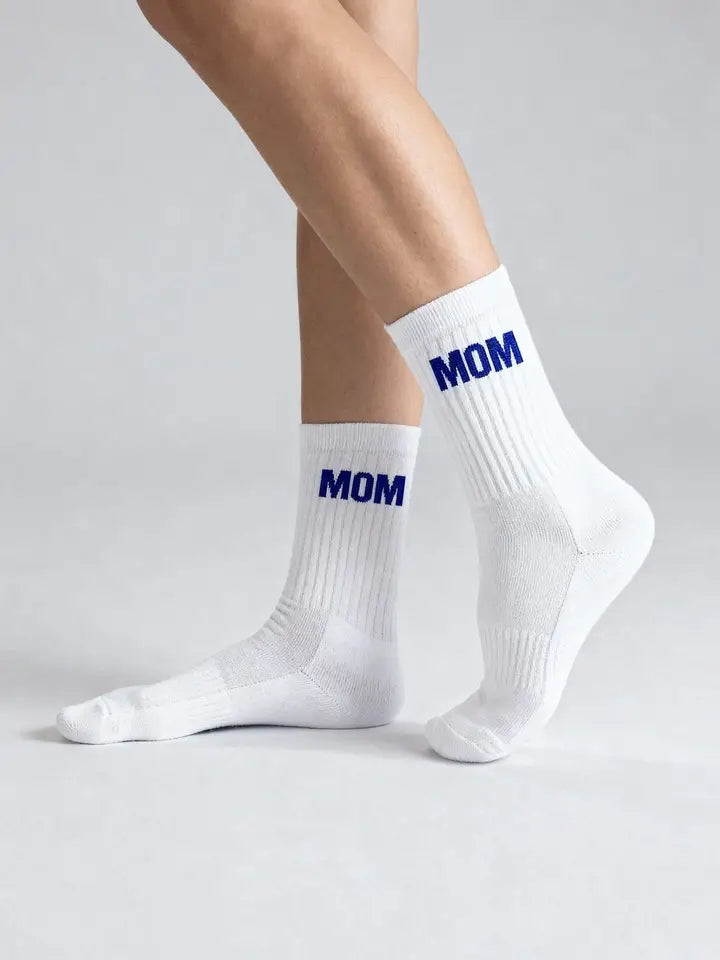 MOM Socken blau
