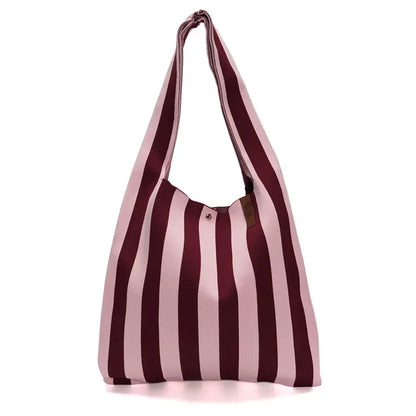 Stofftasche rosa/burgundy