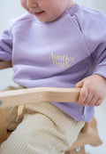 Mini "Aunties Bestie" Sweatshirt flieder Partnerlook