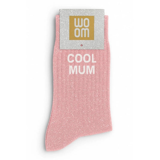Glitzersocken "Coole Mama"