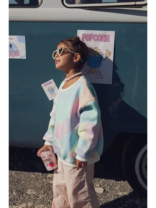 Kids Oversize Sweatshirt pastell