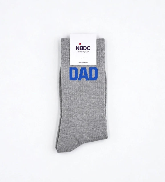 DAD Socken grau