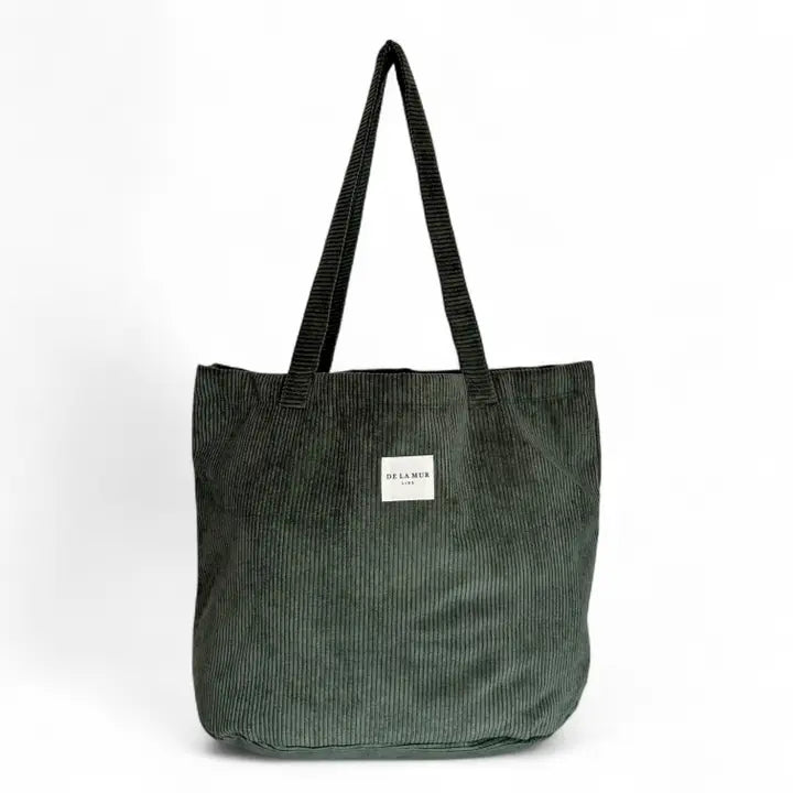 Shopper Tasche Cord-Stoff